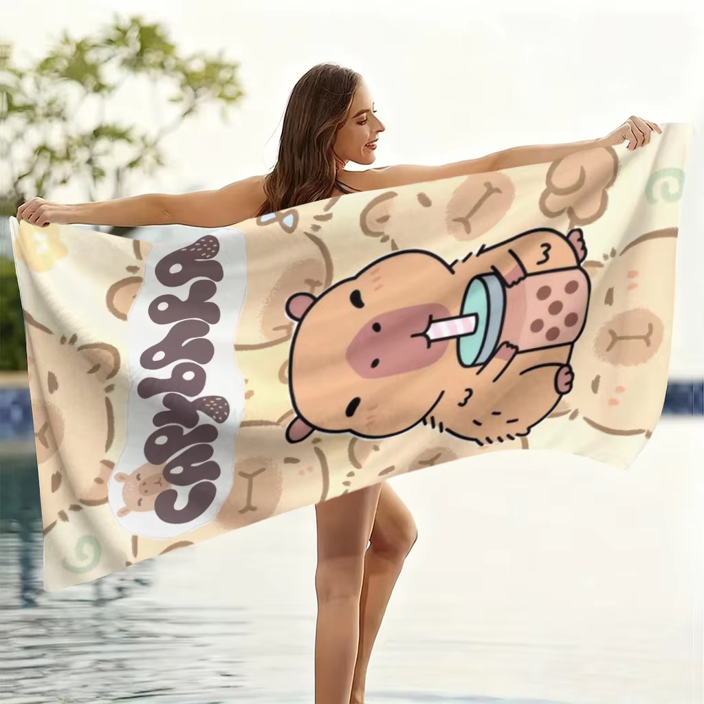 منشفة شاطئ سريعة الجفاف برسوما - مراجعة Towel Small Sport وسعره